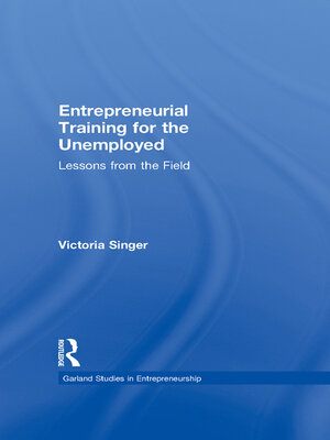 cover image of Entrepreneurial Training for the Unemployed